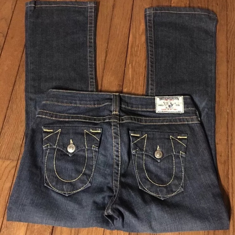 True Religion Becky Boot Jeans 28 Waist 27 Inseam